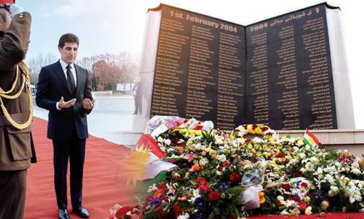 Neçirvan Barzani: 1 Şubat şehitlerinin anısı birlik ve beraberliğimize ilham olsun