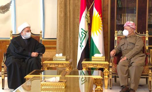 Başkan Barzani, Irak Yüksek İslam Konseyi Başkanı’nı kabul etti