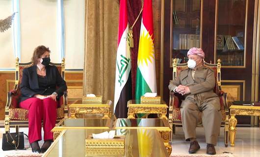 Başkan Mesud Barzani, AB Temsilcisi ile bir araya geldi