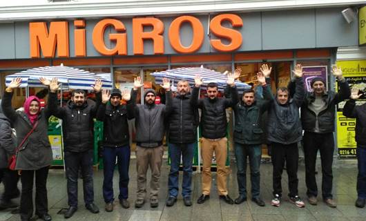Migros'ta depo işçileri geri dönüyor