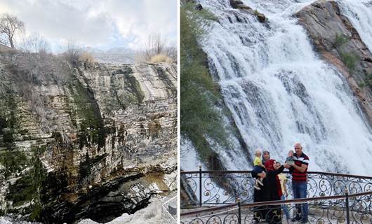 UNESCO Dünya Mirası Listesi'ne aday gösterilen Tortum Şelalesi’nin suyu kesildi
