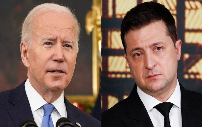 Biden û Zelenski