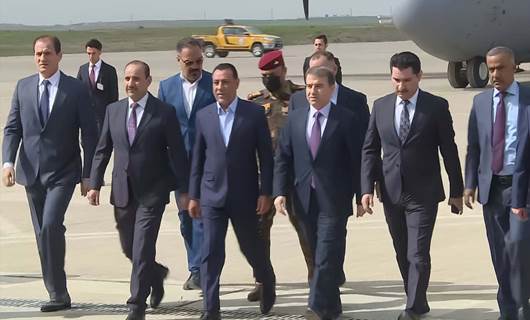 Iraqi parliamentary delegation visits site of Erbil missile attack