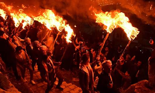 FOTO - Newroz’un başkenti Akre’de görkemli kutlama!