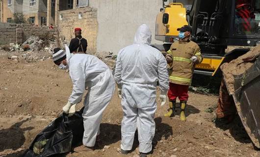Musul’daki toplu mezardan 143 kişiye ait ceset kalıntısı çıkarıldı