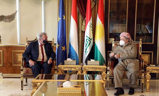 Başkan Barzani, Lüksemburg Dışişleri Bakanı ile bir araya geldi