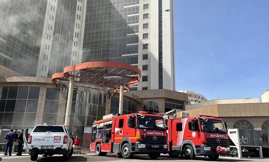 Urfa'da otel inşaatında yangın: 55 yaşındaki bekçi hayatını kaybetti