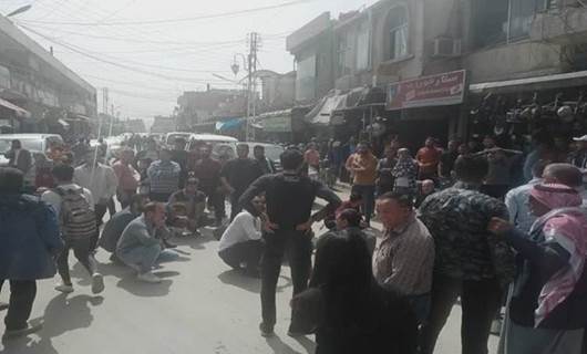 Kamışlo’da belediyenin yeni kararına karşı protesto gösterisi