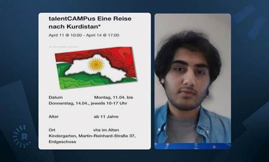 Rojavalı bir Kürt genci, Almanya’da ‘Kürdistan'a Yolculuk’ projesini başlattı