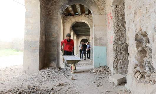 100 yıllık Kifri Sarayı’nda restorasyon çalışması başlatıldı