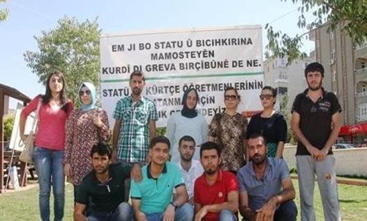 Kürtçe öğretmen adayları 17 gündür açlık grevinde