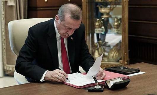Erdoğan’dan yeni atama kararları