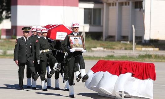 Sınır karakoluna yapılan havan atışında yaralanan asker hayatını kaybetti