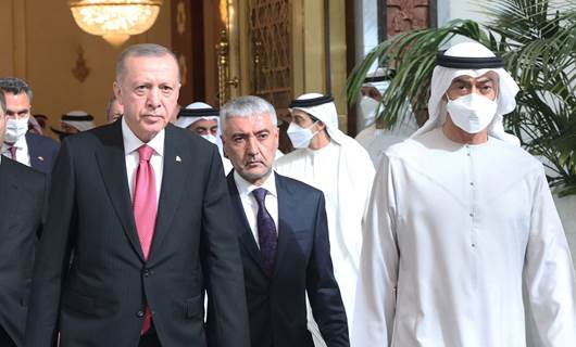 Erdoğan, BAE Devlet Başkanı Al Nahyan ile bir araya geldi