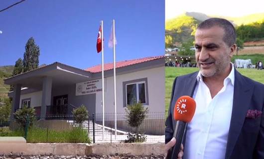 Karsazê Kurd Sebrî Ozel li Şemzînanê binkeyeke tenduristiyê vekir
