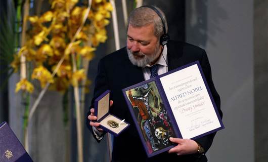 Rus gazeteci Muratov Nobel Ödülünü Ukraynalı çocuklar için  satttı