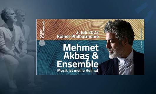 Kürt sanatçı Mehmet Akbaş Kölner Philharmonie'de konser verecek