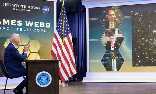 Biden, Webb uzay teleskobunun ilk tam renkli fotoğrafını kamuoyuyla paylaştı