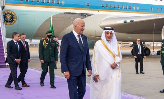 ABD Başkanı Joe Biden Suudi Arabistan'a ulaştı