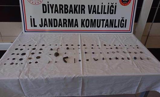 Diyarbakır'da tarihi eser kaçakçılığı operasyonu: 4 gözaltı