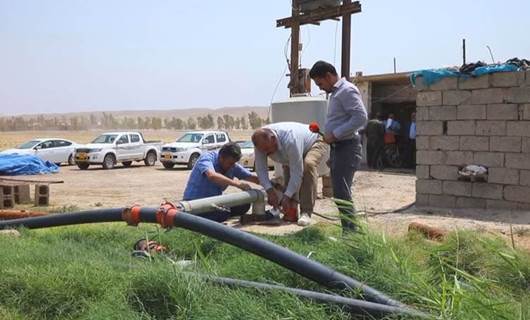 Artêşa Iraqê li Kerkûkê elektrîka bîrên avê yên cotkarên Kurd birrî