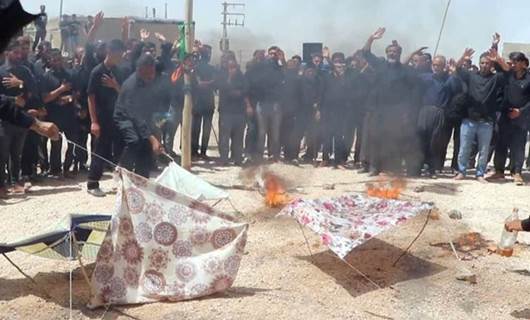 Sünni Kürt ve Şii Azerilerin yaşadığı köyde ortak Aşura Matemi düzenlendi