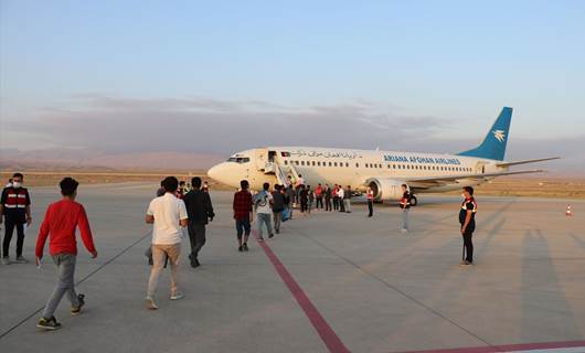 IĞDIR- 136 Afgan göçmen uçakla gönderildi