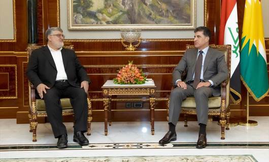 Başkan Neçirvan Barzani, Urmiye Valisini kabul etti