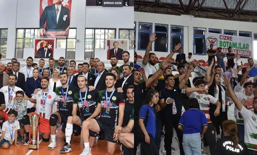 Cizre Belediyespor şampiyon oldu; Balkan Kupası’nı kazandı