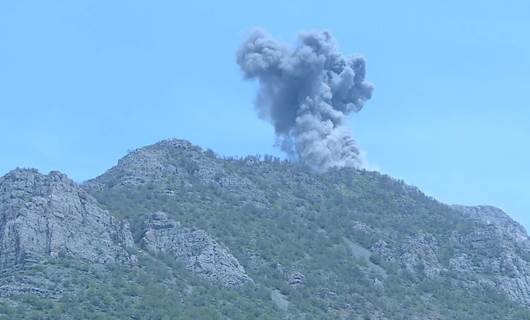 TSK'ya ait savaş uçakları Duhok kırsalını bombaladı