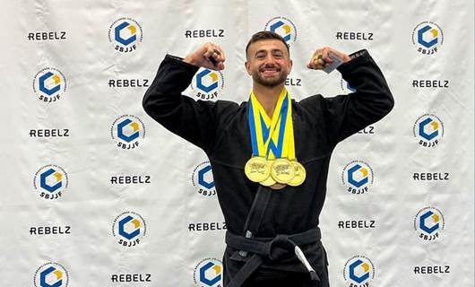 Kürt sporcu, İsveç şampiyonu oldu
