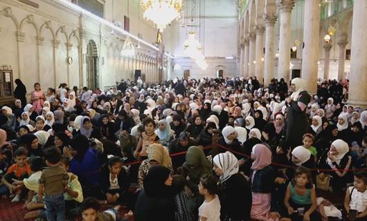 Li Mizgefta Umewî ya Şamê rojbûna pêxemberê Îslamê hat pîrozkirin
