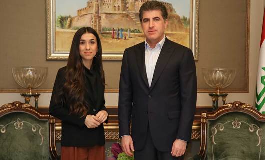 President Barzani, Nadia Murad discuss missing Yazidis