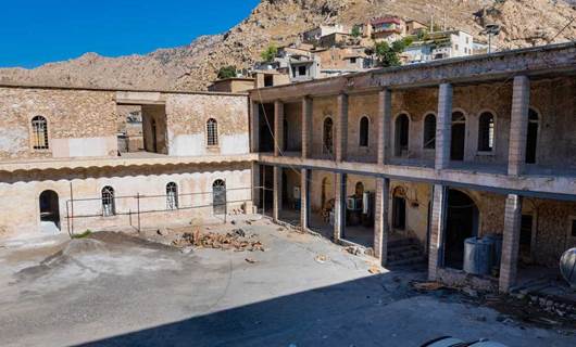 FOTO – Akre Kalesi’nde restorasyon çalışmaları