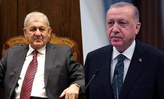 Erdoğan, Irak yeni Cumhurbaşkanı Reşid’i tebrik etti