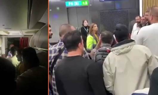 VİDEO - İstanbul-Erbil seferi yapan uçakta yolcular 1 saat kilitli kaldı