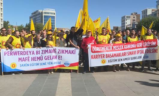Li Tirkiyê û Bakurê Kurdistanê 14 sendîkayên perwerdehiyê bo rojekê kar boykot kirin