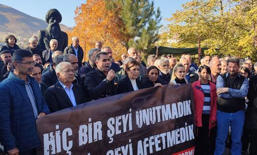 Dersim Emek ve Demokrasi Platformu, Seyit Rıza ve arkadaşlarını andı