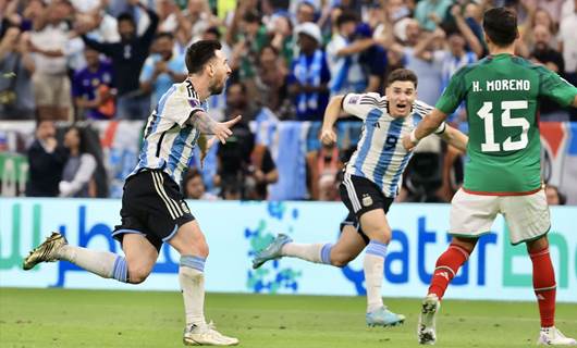 Messi avêt, Arjantîn bi 2 golan ji Meksîkayê bir