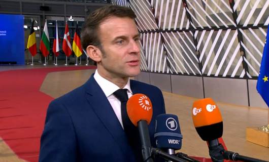 Macron bo Rûdawê: Em piştgiriya gelê Kurd li herêmê dikin