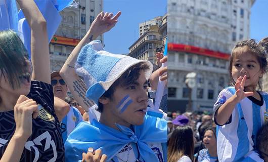 FOTO – On binlerce Arjantinli final maçını Buenos Aires'te takip etti