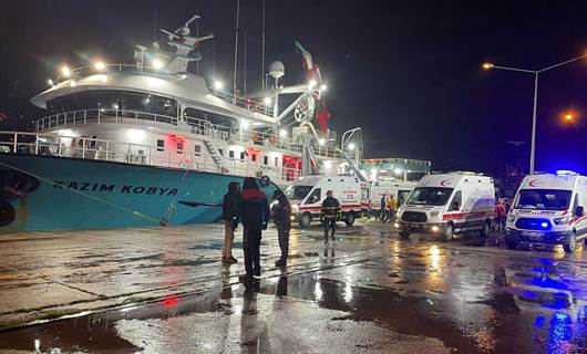 Sinop açıklarında bir gemide yangın çıktı: 16 yaralı