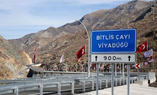 900 metrelik Bitlis Çayı Viyadüğü hizmete açıldı