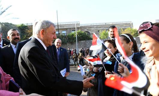 Irak Cumhurbaşkanı Reşid, IŞİD’in en çok zarar verdiği Musul’u ziyaret etti