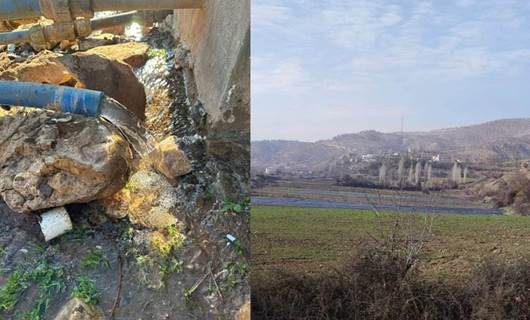 OHD Êlih: Ava vexwarina gundê Taraşê ji ber petrolê qirêj bûye