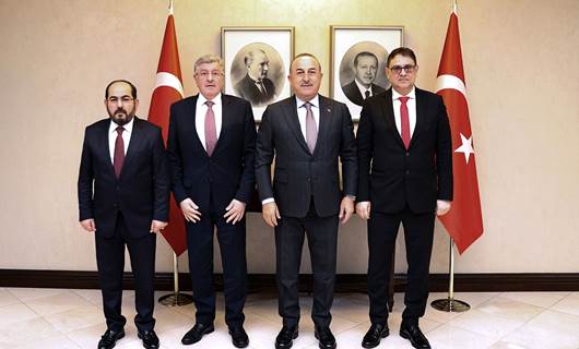 Çavuşoğlu, Suriye muhalefeti liderleriyle buluştu