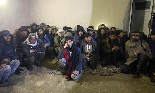 Li Rihayê 101 koçberên Sûrî hatin girtin
