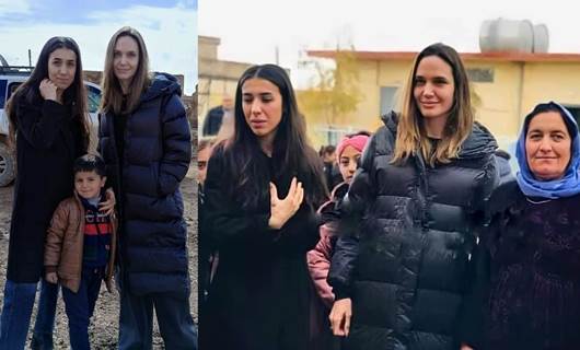 Angelina Jolie ve Nadia Murad, Şengal’i ziyaret etti