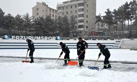 ERZURUM - Kar temizliği yapan işçi hayatını kaybetti