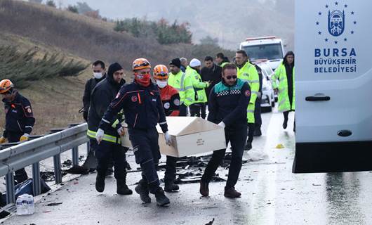 Bursa’da zincirleme kaza: 4 ölü, 6 yaralı